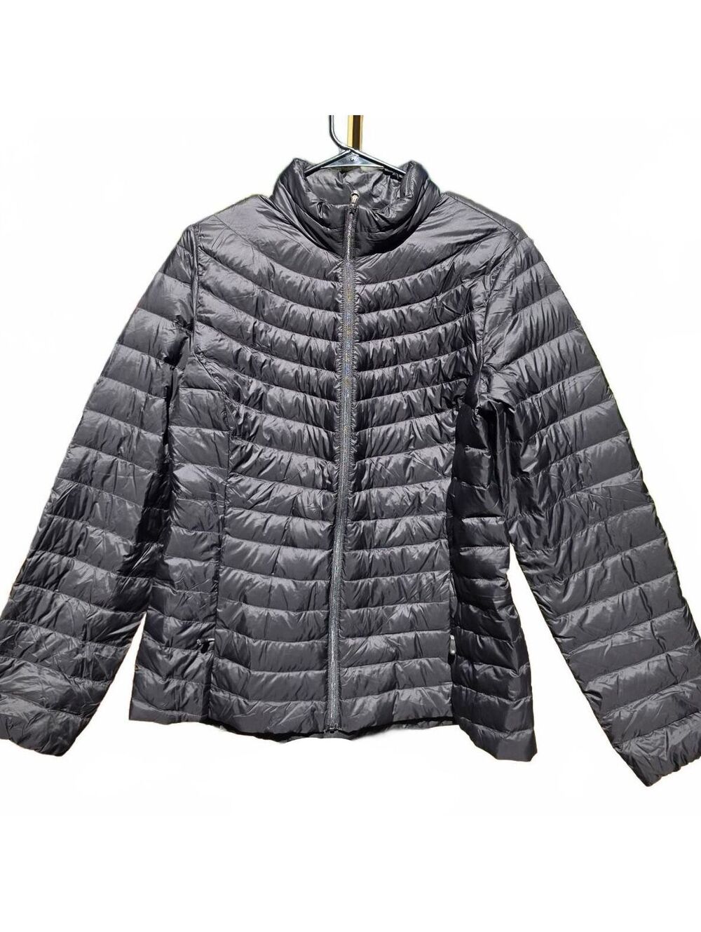 Men's Large 32 Degrees Heat Black Thin Quilted Puffer Jacket
